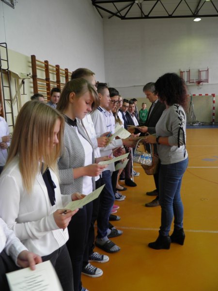 Ślubowanie kl I gimnazjum